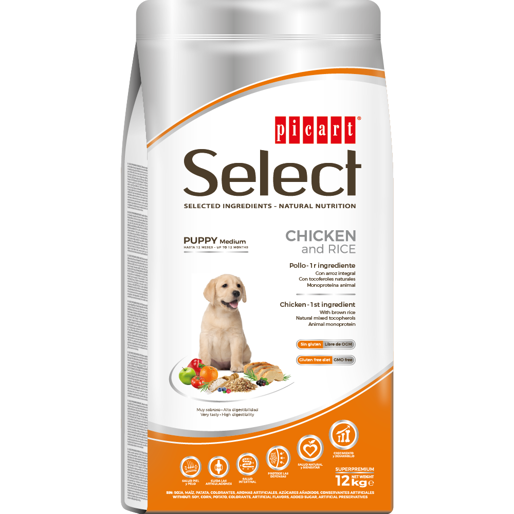 Picart Select Puppy Medium Chicken and Rice