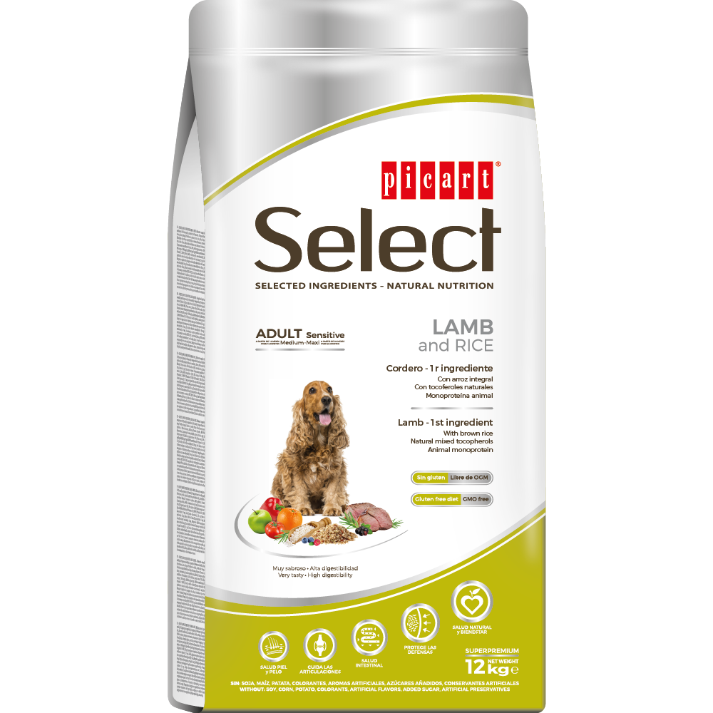 Picart Select ADULT SENSITIVE Lamb and Rice