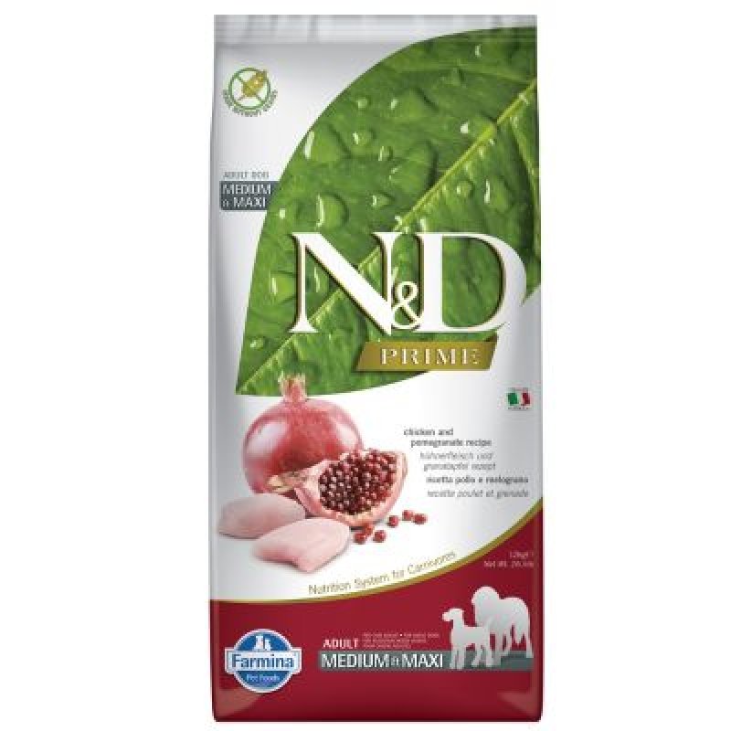 Farmina N&D Prime Pollo Granada para cachorro medium - maxi