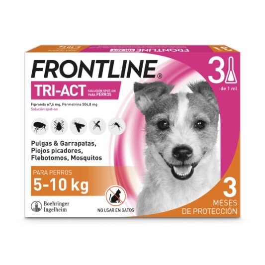 Frontline Tri Act 5-10kg 3 pipetas