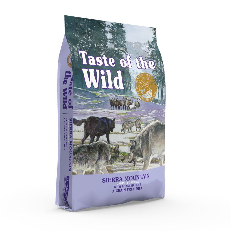 TASTE OF THE WILD SIERRA MOUNTAIN CORDERO PIENSO PARA PERROS 12,2Kg
