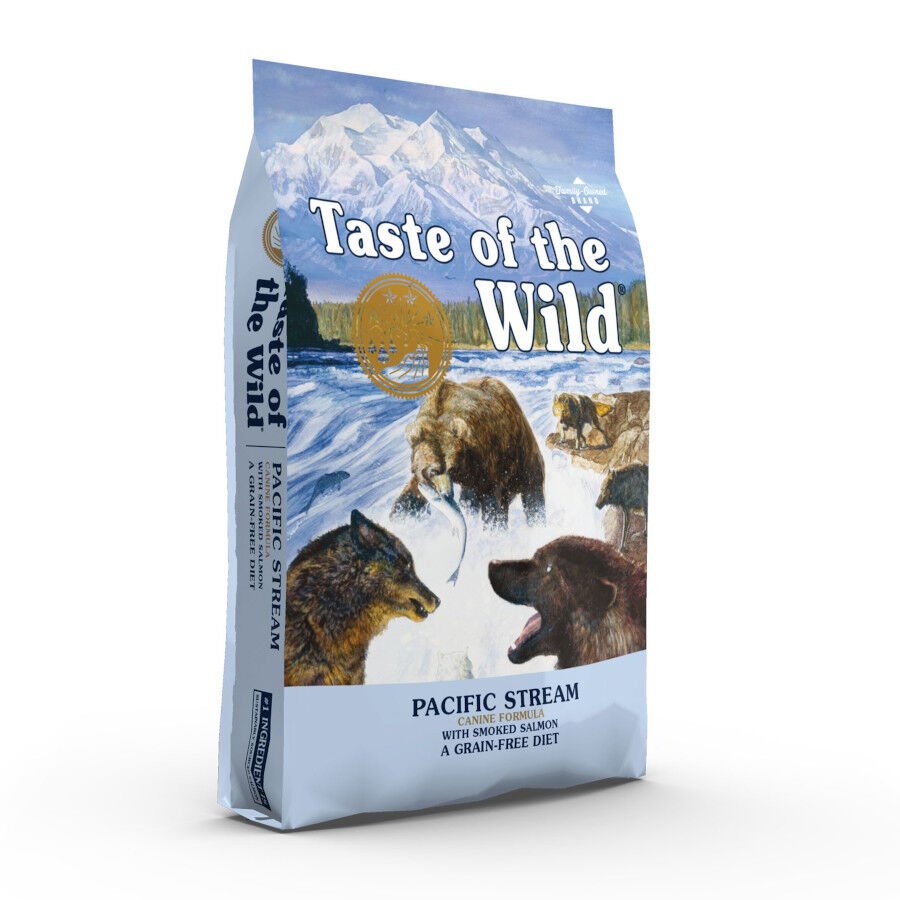 Taste of the Wild Pacific Stream Salmón pienso para perros 12,2Kg