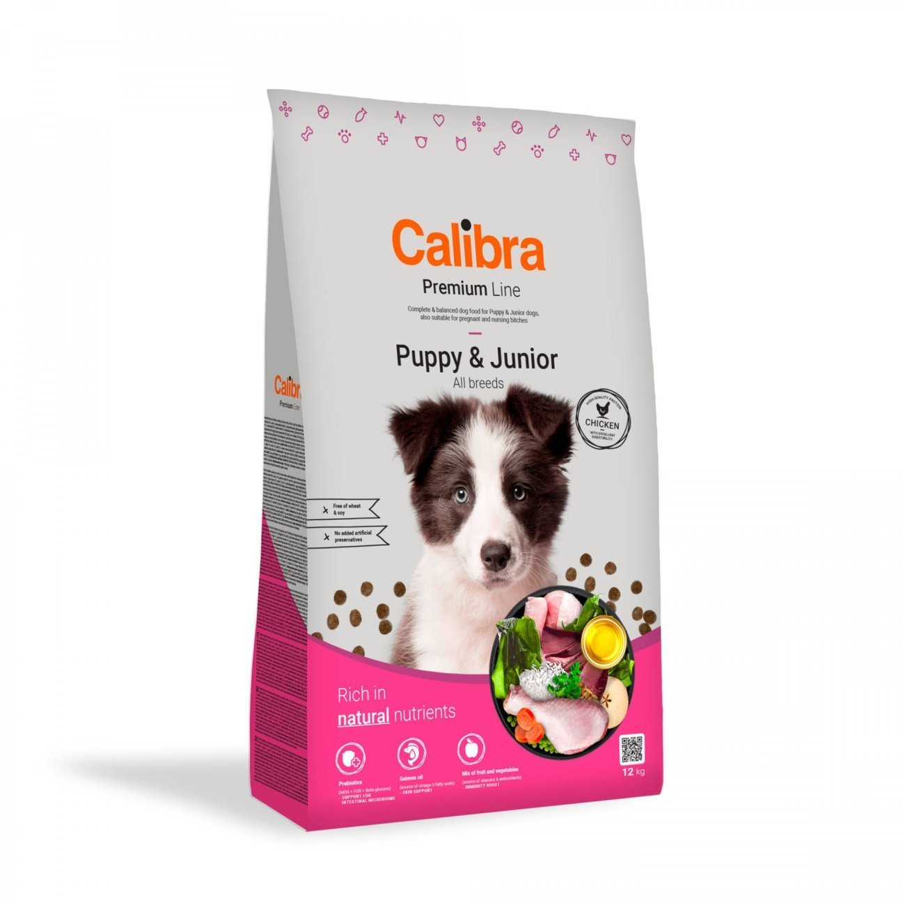Calibra Dog Premium Line Puppy &Amp; Junior Pollo para Perros — 12 kg