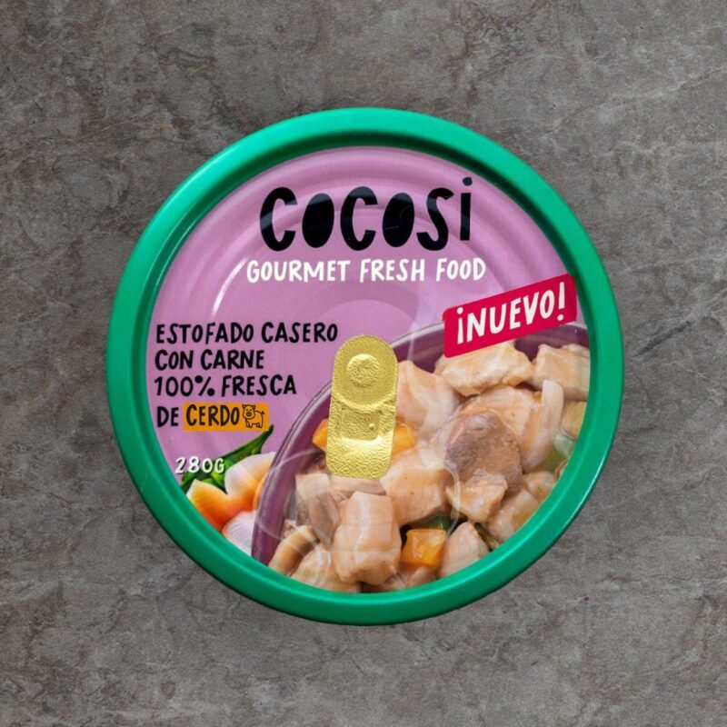 Cocosi Estofado Casero de Cerdo para Perros