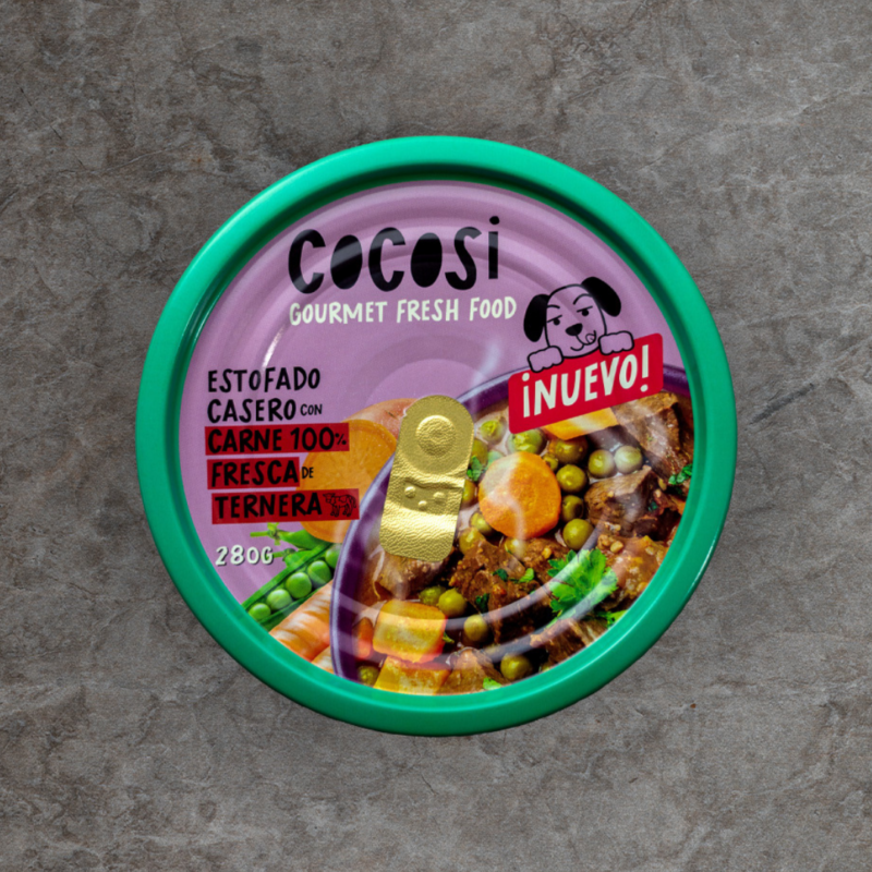 Cocosi Estofado Casero Carne 100% Fresca de Ternera