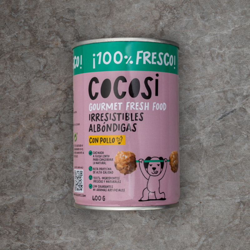 Cocosi Albóndigas en Salsa para Perro Sabor Pollo