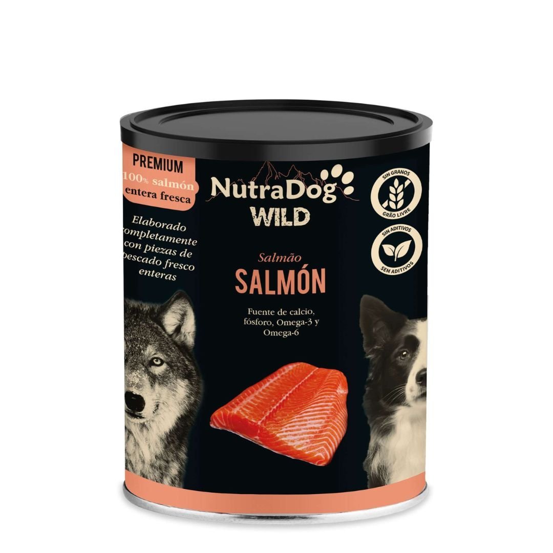 Nutradog Wild Premium – Lata de Salmón
