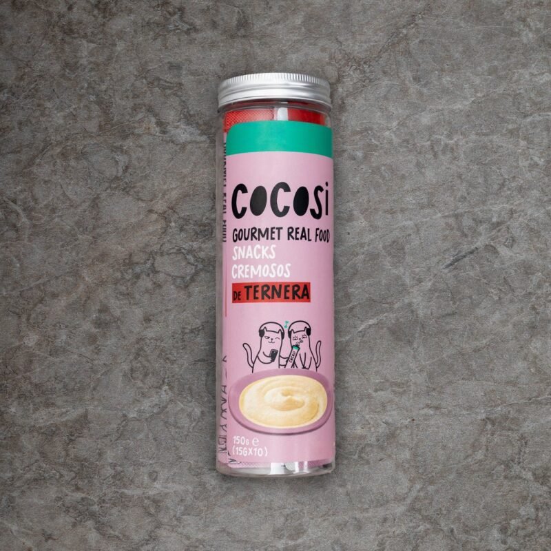 Cocosi Snack Cremoso para Gato de Ternera