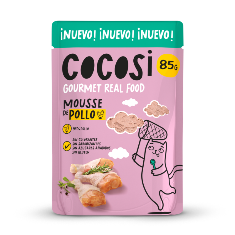 Cocosi Mouse de Pollo para Gatos