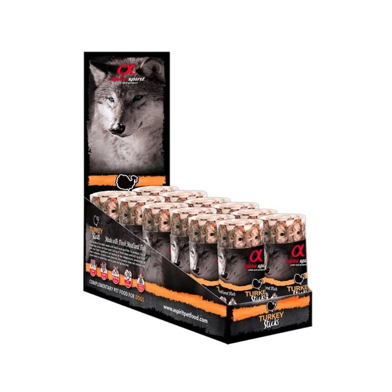 Alpha Spirit Ristra Pavo para Perros