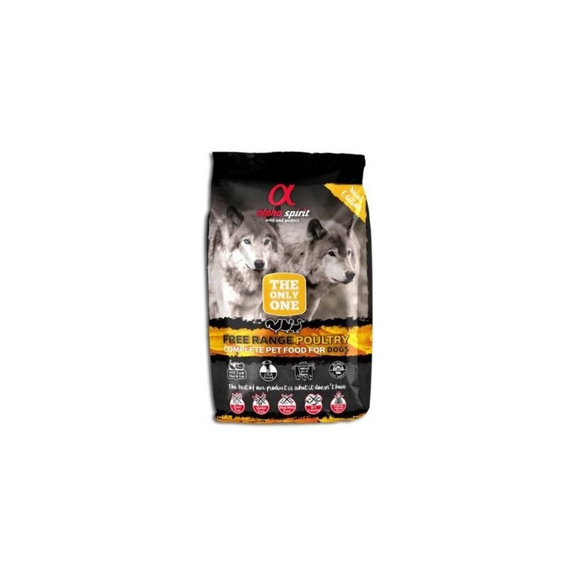 Alpha Spirit The Only One Aves de Corral Adult Perro 3 kg