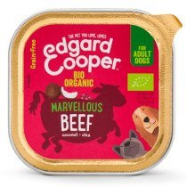Edgard & Cooper Adult Bio Organic Ternera Tarrina para Perros