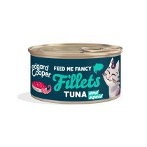 Edgard & Cooper Filetes de Atún y Calamares Grain Free Lata Gatos