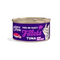 Edgard & Cooper Filetes de Atún y Gambas Grain Free Lata Gatos