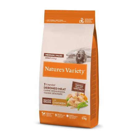 Nature's Variety Healthy Grain Medium/Maxi Adult Pollo para Perros