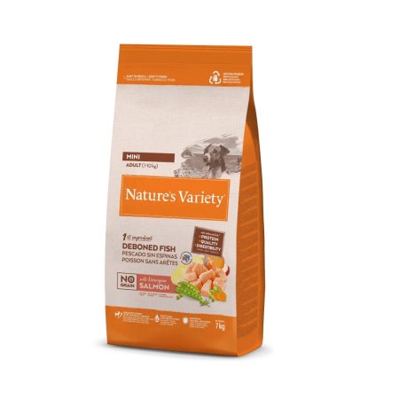 Nature's Variety No Grain Mini Adult Salmón para Perros
