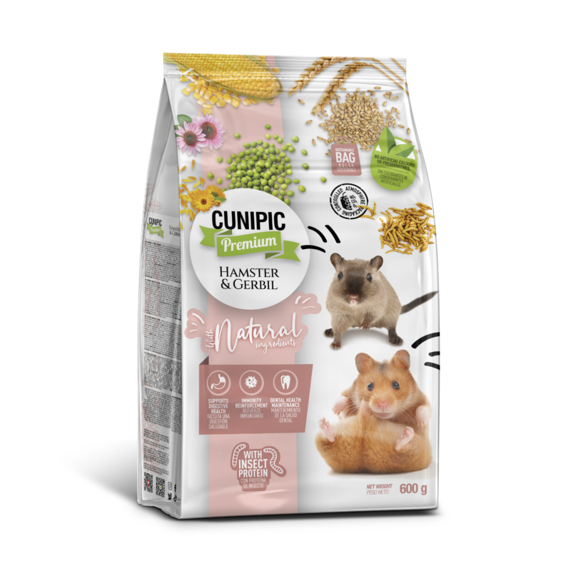 comida hamster gerbo