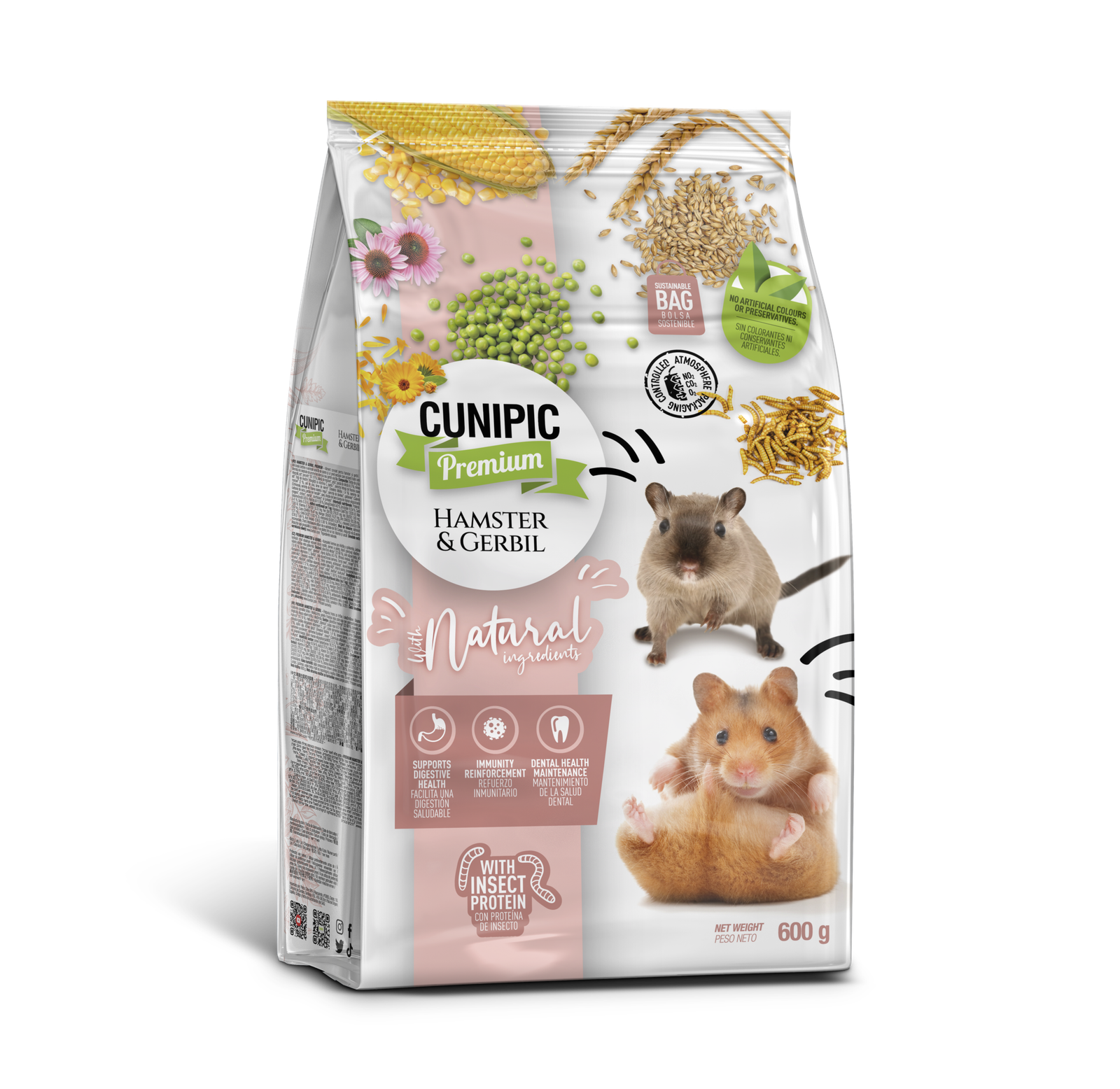 comida hamster gerbo