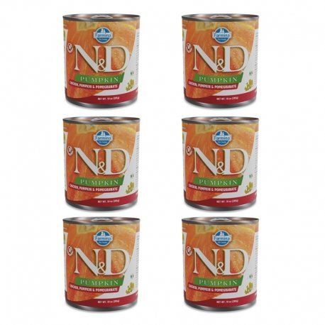 Farmina N&D Pumpkin Perro Pollo y Calabaza 6 x 285 g
