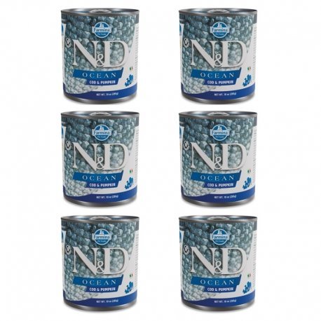 Farmina N&D Ocean Pumpkin Perro Bacalao y Calabaza 6 x 285 g