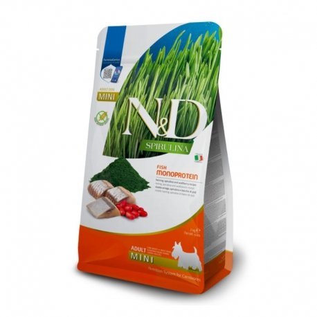 Farmina N&D Spirulina Perro Arenque Mini 2 kg