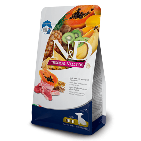 Farmina N&D Tropical Puppy Perro Cordero Mini 6 kg