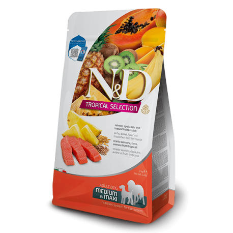 farmina tropical salmón maxi