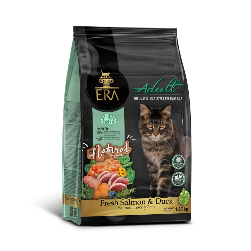 ERA Grain Free Salmón y Pato pienso para gato