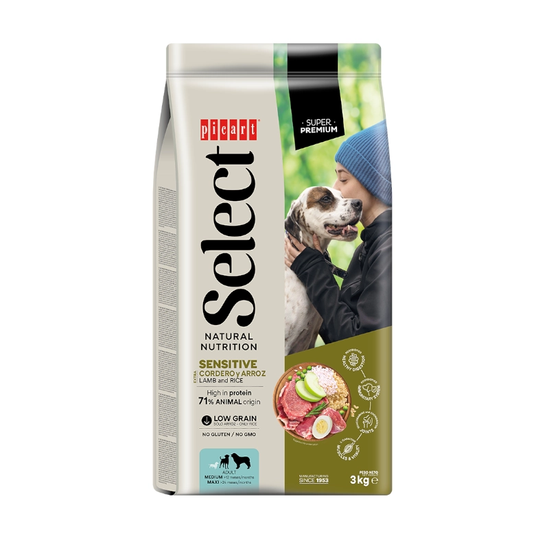 Picart Select Adult Cordero y Arroz 12 kg