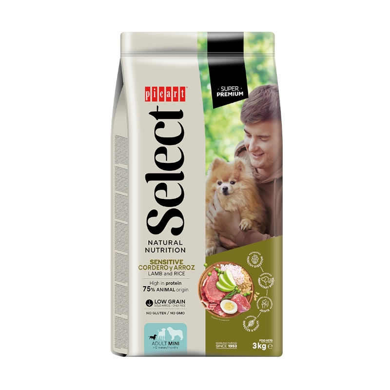 Picart Select Adult Mini Cordero y Arroz